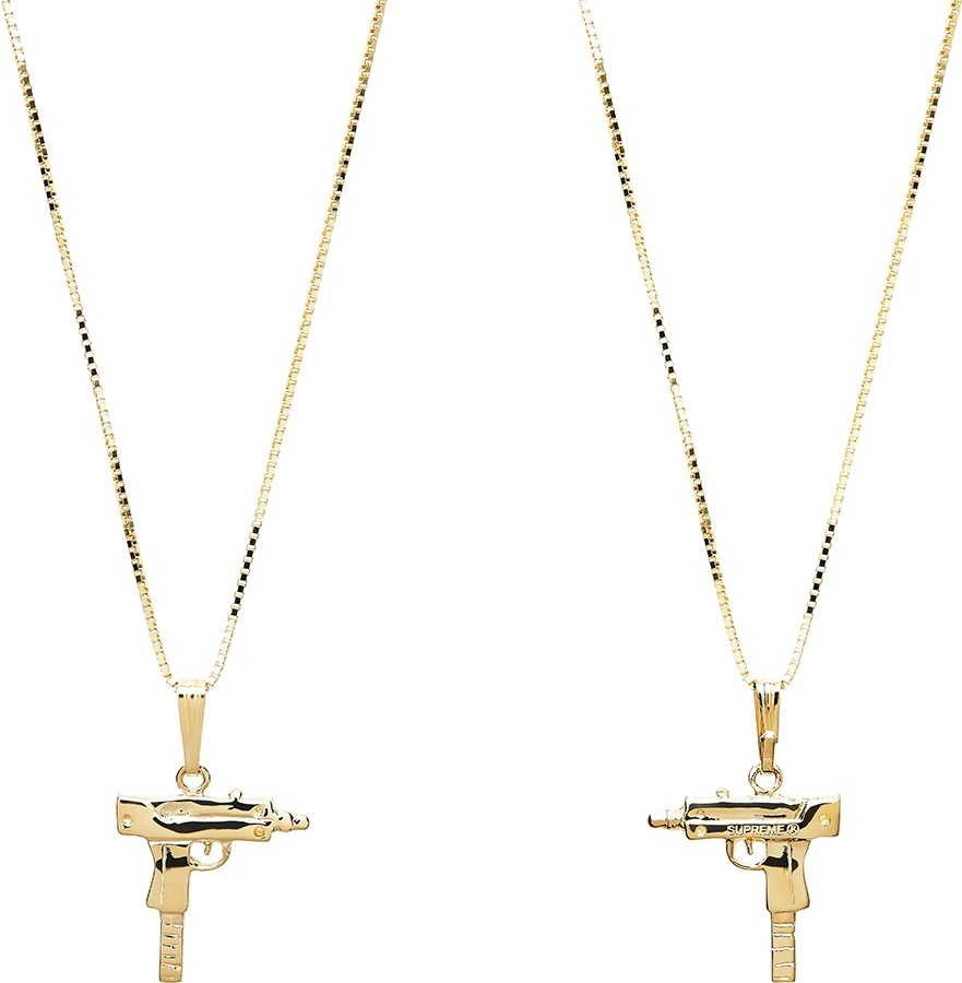 Uzi Gold Pendant